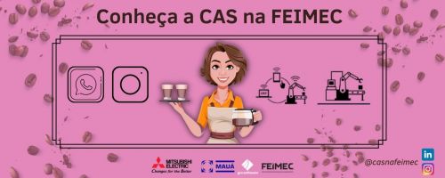Conheça a CAS, tecnologia inteligente para preparar café customizado aos visitantes da Feimec 2022